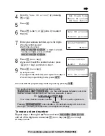 Preview for 45 page of Panasonic KX-TG2267B - GigaRange - 2.4 GHz Digital Cordless... Operating Instructions Manual