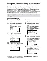 Preview for 48 page of Panasonic KX-TG2267B - GigaRange - 2.4 GHz Digital Cordless... Operating Instructions Manual