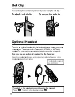 Preview for 58 page of Panasonic KX-TG2267B - GigaRange - 2.4 GHz Digital Cordless... Operating Instructions Manual