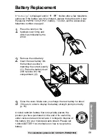 Preview for 59 page of Panasonic KX-TG2267B - GigaRange - 2.4 GHz Digital Cordless... Operating Instructions Manual