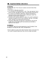 Preview for 66 page of Panasonic KX-TG2267B - GigaRange - 2.4 GHz Digital Cordless... Operating Instructions Manual