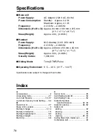 Preview for 70 page of Panasonic KX-TG2267B - GigaRange - 2.4 GHz Digital Cordless... Operating Instructions Manual