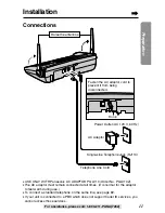 Предварительный просмотр 11 страницы Panasonic KX-TG2730S - 2.4 GHz DSS Expandable Cordless... Operating Instructions Manual