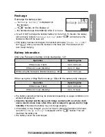 Предварительный просмотр 13 страницы Panasonic KX-TG2730S - 2.4 GHz DSS Expandable Cordless... Operating Instructions Manual