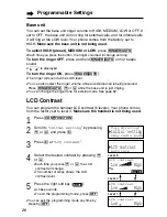 Предварительный просмотр 20 страницы Panasonic KX-TG2730S - 2.4 GHz DSS Expandable Cordless... Operating Instructions Manual