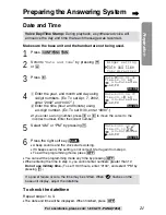 Предварительный просмотр 21 страницы Panasonic KX-TG2730S - 2.4 GHz DSS Expandable Cordless... Operating Instructions Manual