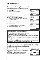 Предварительный просмотр 28 страницы Panasonic KX-TG2730S - 2.4 GHz DSS Expandable Cordless... Operating Instructions Manual