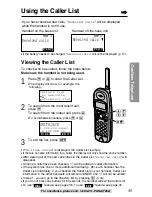 Предварительный просмотр 35 страницы Panasonic KX-TG2730S - 2.4 GHz DSS Expandable Cordless... Operating Instructions Manual