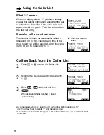 Предварительный просмотр 36 страницы Panasonic KX-TG2730S - 2.4 GHz DSS Expandable Cordless... Operating Instructions Manual