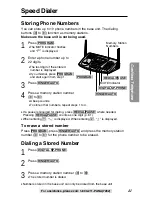 Предварительный просмотр 41 страницы Panasonic KX-TG2730S - 2.4 GHz DSS Expandable Cordless... Operating Instructions Manual