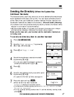 Предварительный просмотр 47 страницы Panasonic KX-TG2730S - 2.4 GHz DSS Expandable Cordless... Operating Instructions Manual