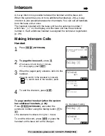 Предварительный просмотр 49 страницы Panasonic KX-TG2730S - 2.4 GHz DSS Expandable Cordless... Operating Instructions Manual