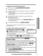 Предварительный просмотр 53 страницы Panasonic KX-TG2730S - 2.4 GHz DSS Expandable Cordless... Operating Instructions Manual