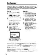 Предварительный просмотр 54 страницы Panasonic KX-TG2730S - 2.4 GHz DSS Expandable Cordless... Operating Instructions Manual