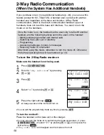 Предварительный просмотр 58 страницы Panasonic KX-TG2730S - 2.4 GHz DSS Expandable Cordless... Operating Instructions Manual