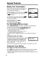 Предварительный просмотр 60 страницы Panasonic KX-TG2730S - 2.4 GHz DSS Expandable Cordless... Operating Instructions Manual