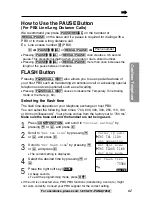 Предварительный просмотр 61 страницы Panasonic KX-TG2730S - 2.4 GHz DSS Expandable Cordless... Operating Instructions Manual