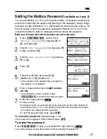 Предварительный просмотр 65 страницы Panasonic KX-TG2730S - 2.4 GHz DSS Expandable Cordless... Operating Instructions Manual