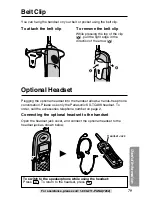 Предварительный просмотр 79 страницы Panasonic KX-TG2730S - 2.4 GHz DSS Expandable Cordless... Operating Instructions Manual