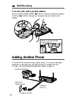 Предварительный просмотр 82 страницы Panasonic KX-TG2730S - 2.4 GHz DSS Expandable Cordless... Operating Instructions Manual