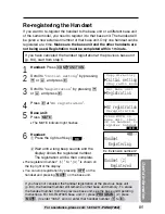 Предварительный просмотр 85 страницы Panasonic KX-TG2730S - 2.4 GHz DSS Expandable Cordless... Operating Instructions Manual