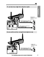 Preview for 13 page of Panasonic KX-TG2740S - 2.4 GHz DSS Expandable Cordless... Operating Instructions Manual