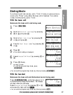 Preview for 21 page of Panasonic KX-TG2740S - 2.4 GHz DSS Expandable Cordless... Operating Instructions Manual