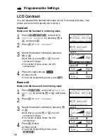 Preview for 26 page of Panasonic KX-TG2740S - 2.4 GHz DSS Expandable Cordless... Operating Instructions Manual