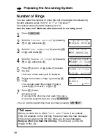 Preview for 30 page of Panasonic KX-TG2740S - 2.4 GHz DSS Expandable Cordless... Operating Instructions Manual