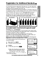 Preview for 31 page of Panasonic KX-TG2740S - 2.4 GHz DSS Expandable Cordless... Operating Instructions Manual