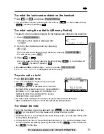 Preview for 35 page of Panasonic KX-TG2740S - 2.4 GHz DSS Expandable Cordless... Operating Instructions Manual