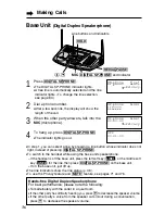 Preview for 36 page of Panasonic KX-TG2740S - 2.4 GHz DSS Expandable Cordless... Operating Instructions Manual