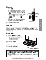 Preview for 39 page of Panasonic KX-TG2740S - 2.4 GHz DSS Expandable Cordless... Operating Instructions Manual