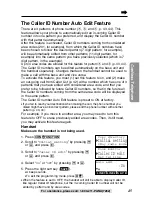 Preview for 45 page of Panasonic KX-TG2740S - 2.4 GHz DSS Expandable Cordless... Operating Instructions Manual