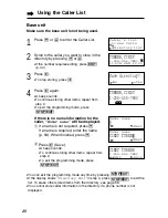 Preview for 48 page of Panasonic KX-TG2740S - 2.4 GHz DSS Expandable Cordless... Operating Instructions Manual