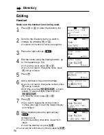 Preview for 56 page of Panasonic KX-TG2740S - 2.4 GHz DSS Expandable Cordless... Operating Instructions Manual