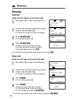 Preview for 58 page of Panasonic KX-TG2740S - 2.4 GHz DSS Expandable Cordless... Operating Instructions Manual