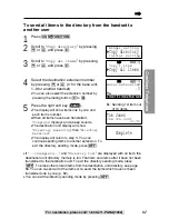 Preview for 61 page of Panasonic KX-TG2740S - 2.4 GHz DSS Expandable Cordless... Operating Instructions Manual