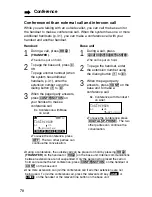 Preview for 70 page of Panasonic KX-TG2740S - 2.4 GHz DSS Expandable Cordless... Operating Instructions Manual