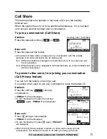 Preview for 71 page of Panasonic KX-TG2740S - 2.4 GHz DSS Expandable Cordless... Operating Instructions Manual