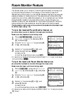 Preview for 72 page of Panasonic KX-TG2740S - 2.4 GHz DSS Expandable Cordless... Operating Instructions Manual