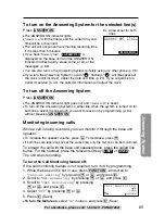 Preview for 85 page of Panasonic KX-TG2740S - 2.4 GHz DSS Expandable Cordless... Operating Instructions Manual