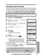 Preview for 105 page of Panasonic KX-TG2740S - 2.4 GHz DSS Expandable Cordless... Operating Instructions Manual