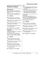 Preview for 39 page of Panasonic KX-TG5421 Operating Instructions Manual