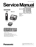 Preview for 1 page of Panasonic KX-TG7622B Service Manual