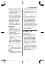 Preview for 7 page of Panasonic KX-TG7653AZ Operating Instructions Manual