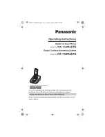 Panasonic KX-TG8421HG Operating Instructions Manual preview