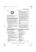 Preview for 7 page of Panasonic KX-TG9381 Operating Instructions Manual