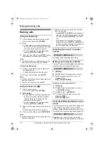 Preview for 18 page of Panasonic KX-TG9381 Operating Instructions Manual