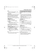 Preview for 21 page of Panasonic KX-TG9381 Operating Instructions Manual